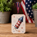 Firework Rocket Bookmark